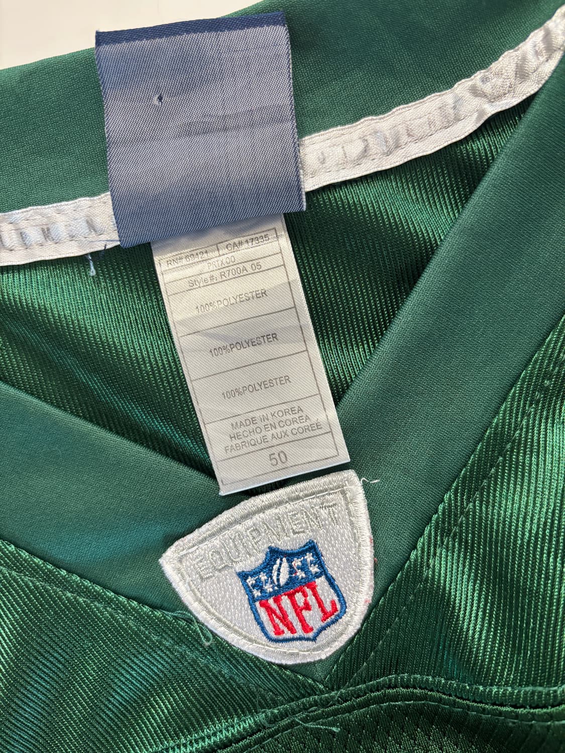 리복+NFL_스포츠져지  50 사이즈 상품이미지3