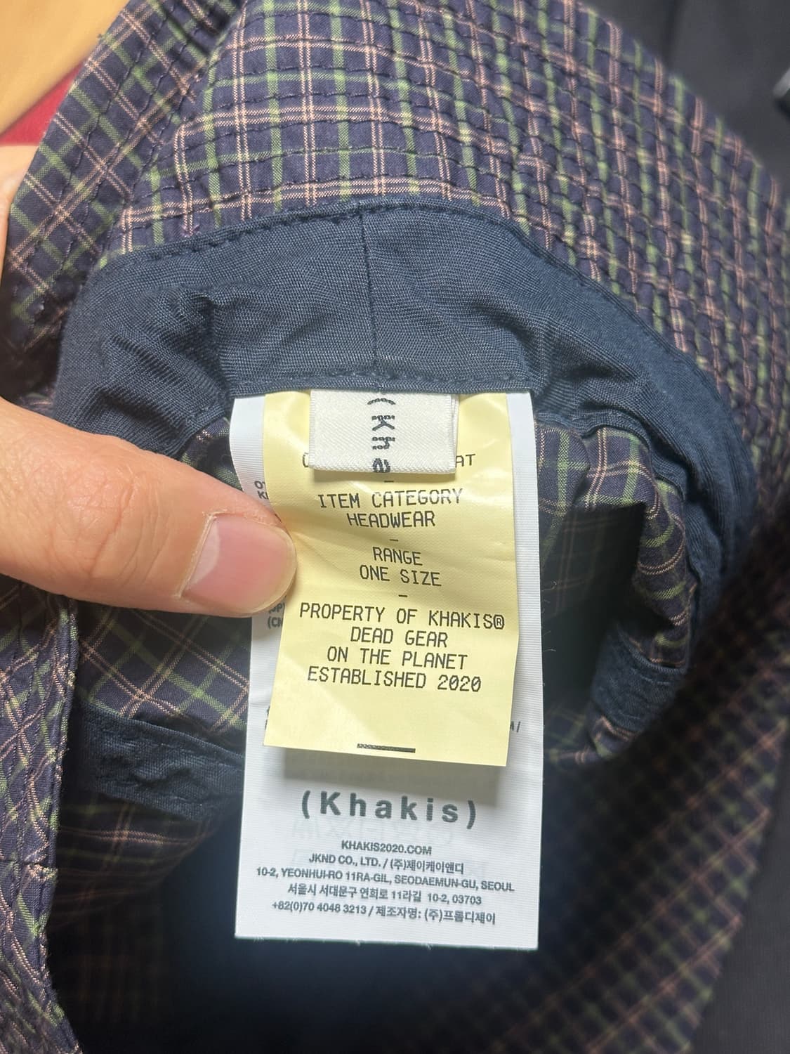 Khakis Otto Bucket Hat 카키스 버킷햇 상품이미지4