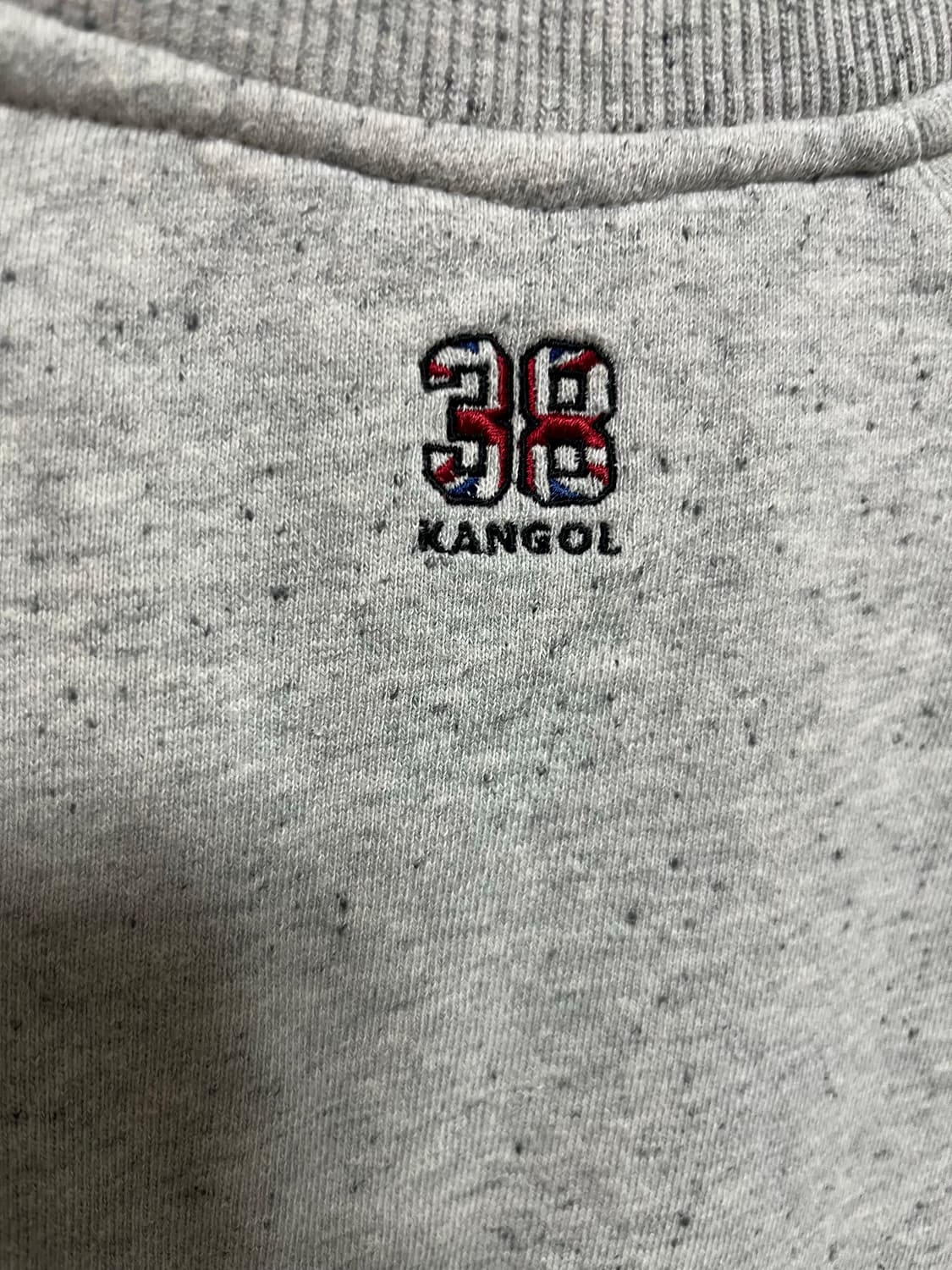 캉골 맨투맨 티셔츠 그레이 상품이미지5