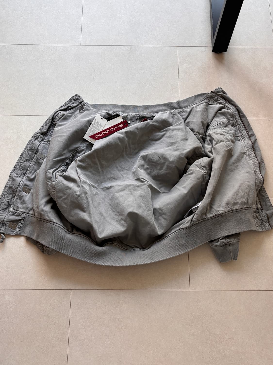 US Navy Deck Hooked Mod Jacket MA-1 상품이미지6