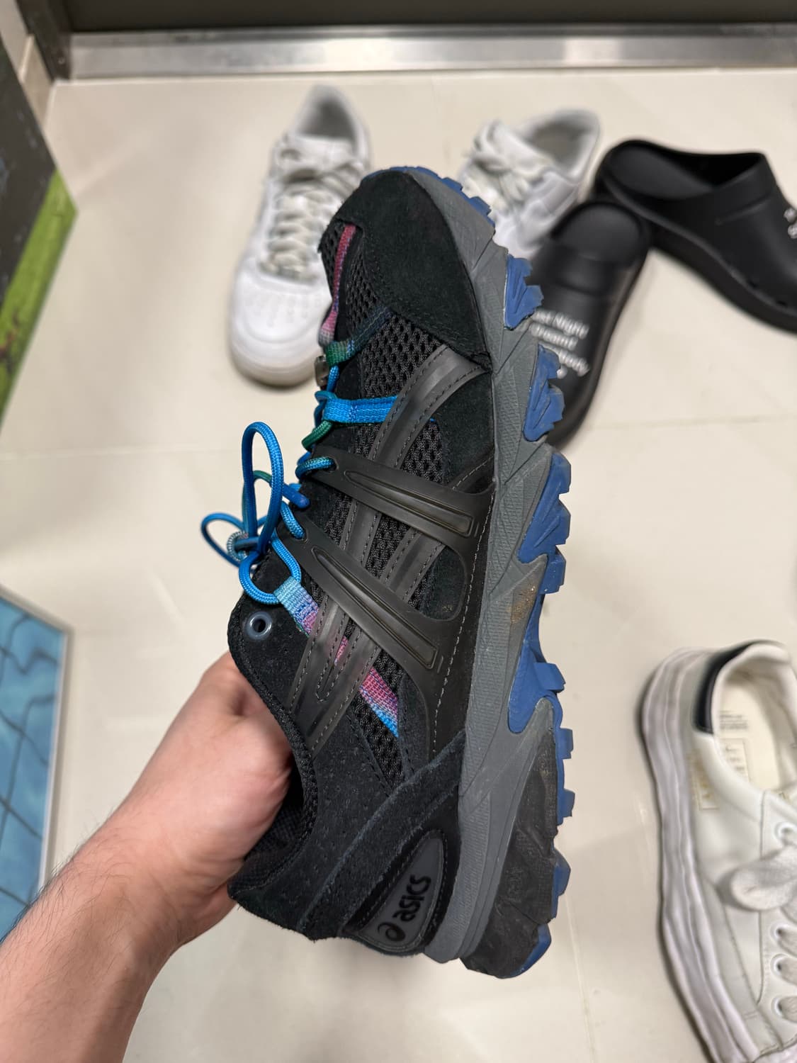 아식스 x 아페쎄 젤 소노마 15-50 블랙 상품이미지3