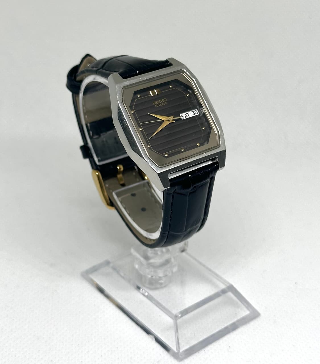 세이코(SEIKO) 쿼츠 빈티지 드레스 워치 (V743-5A00) 상품이미지1