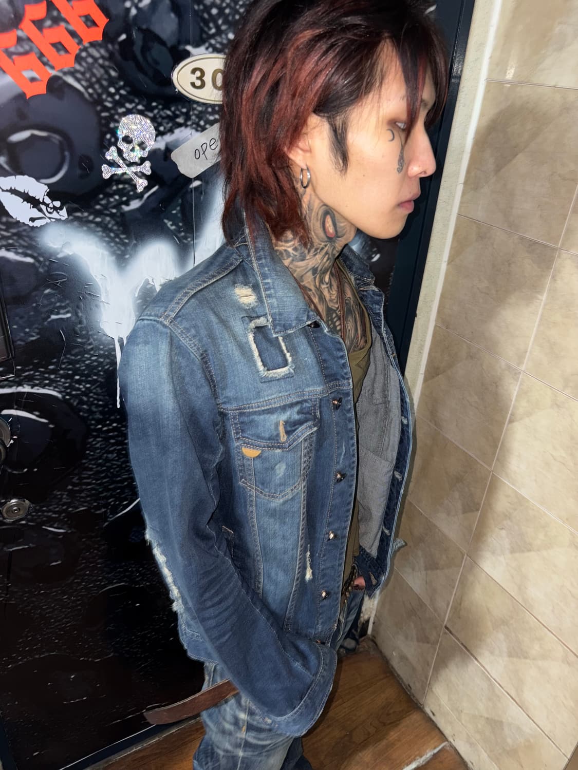 Buckaroo grunge detail denim jk 상품이미지3