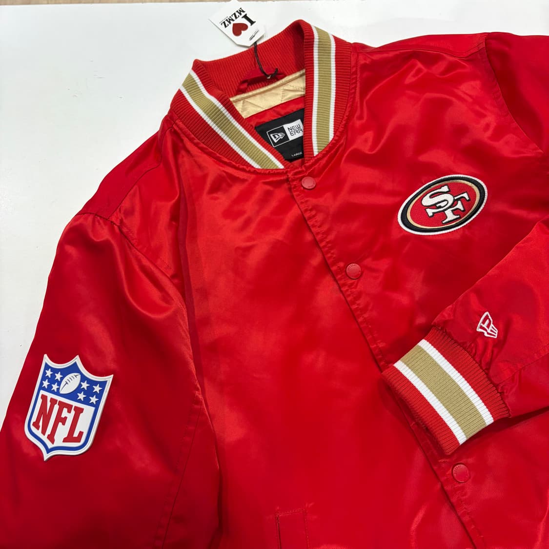 [L] New Era 샌프란시스코 NFL 레드 자켓 B230 상품이미지3