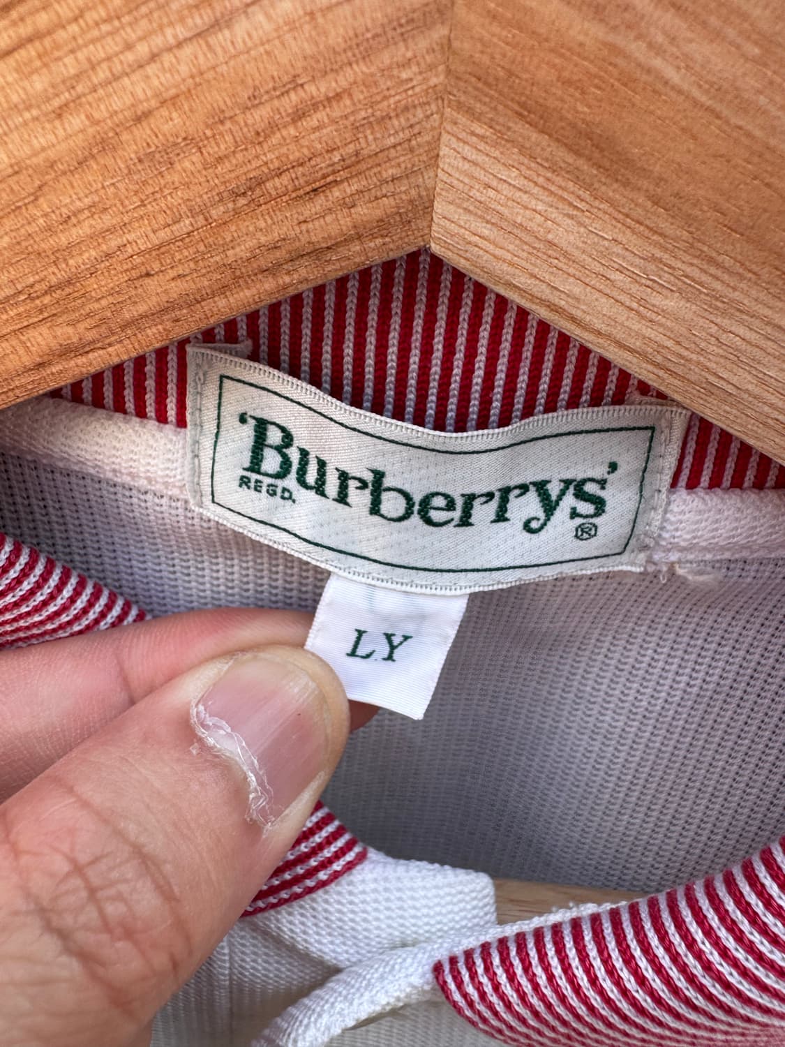 90s 버버리 PK 반팔티셔츠 상품이미지4