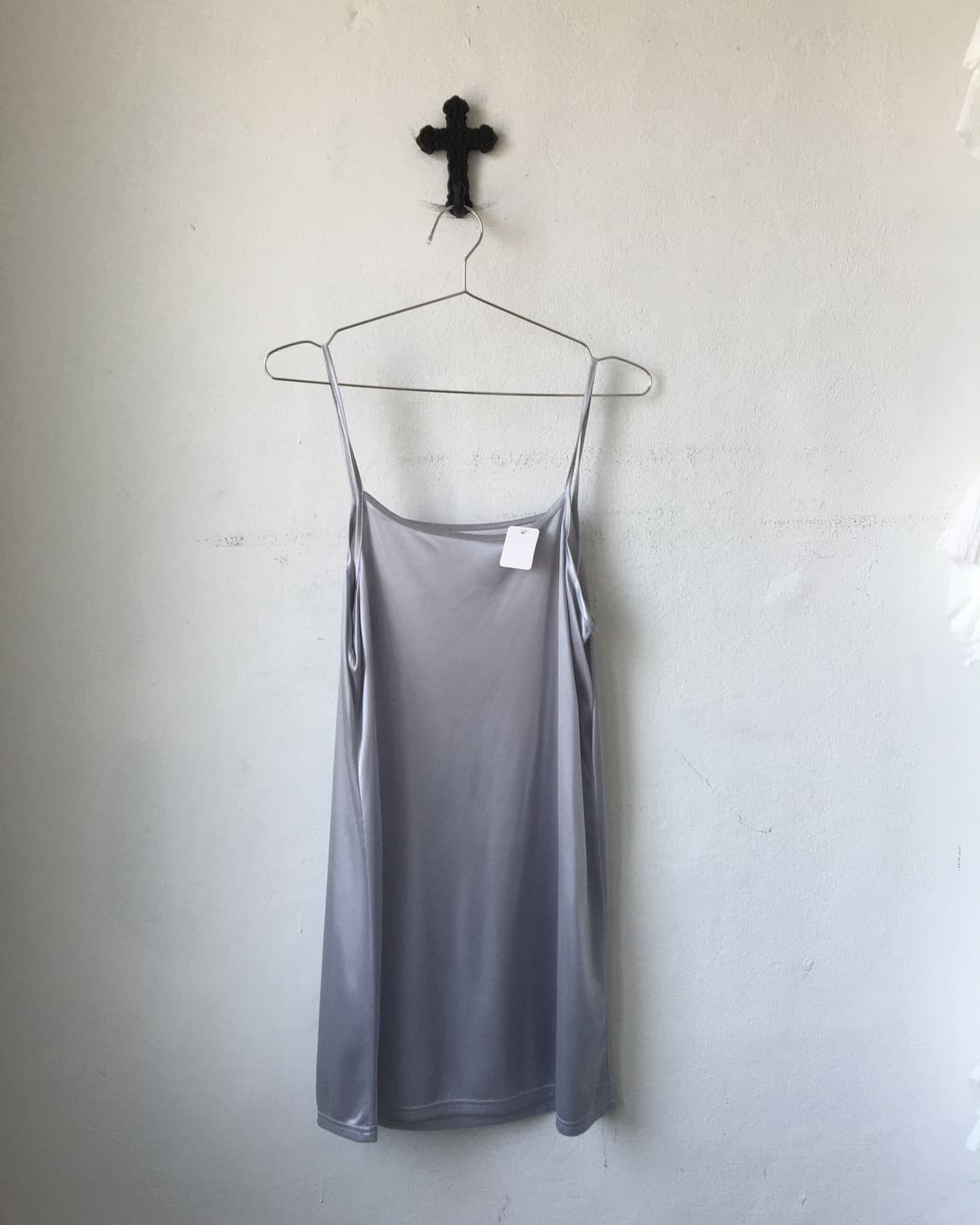 Glossy sliver mood sleeveless 상품이미지2