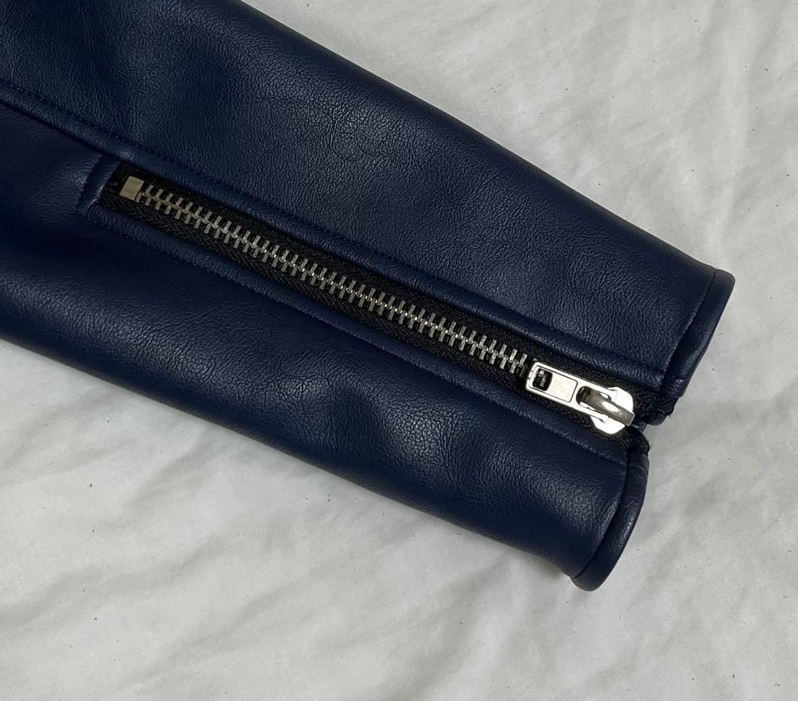 [M]라드뮤지션 에코 레더 라이더 자켓 상품이미지7