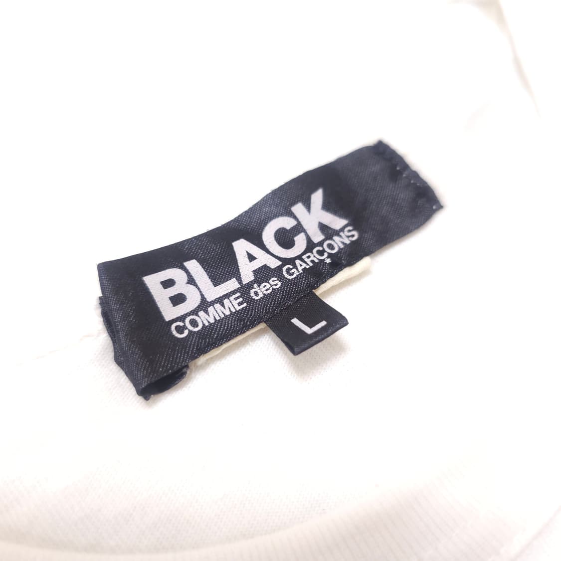 꼼데가르송 블랙 크라운 반팔티 상품이미지2