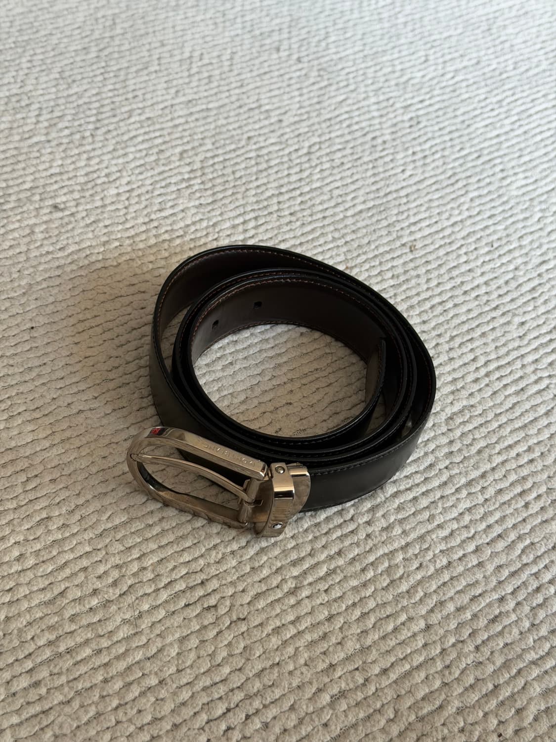 몽블랑 레더 벨트 상품이미지1