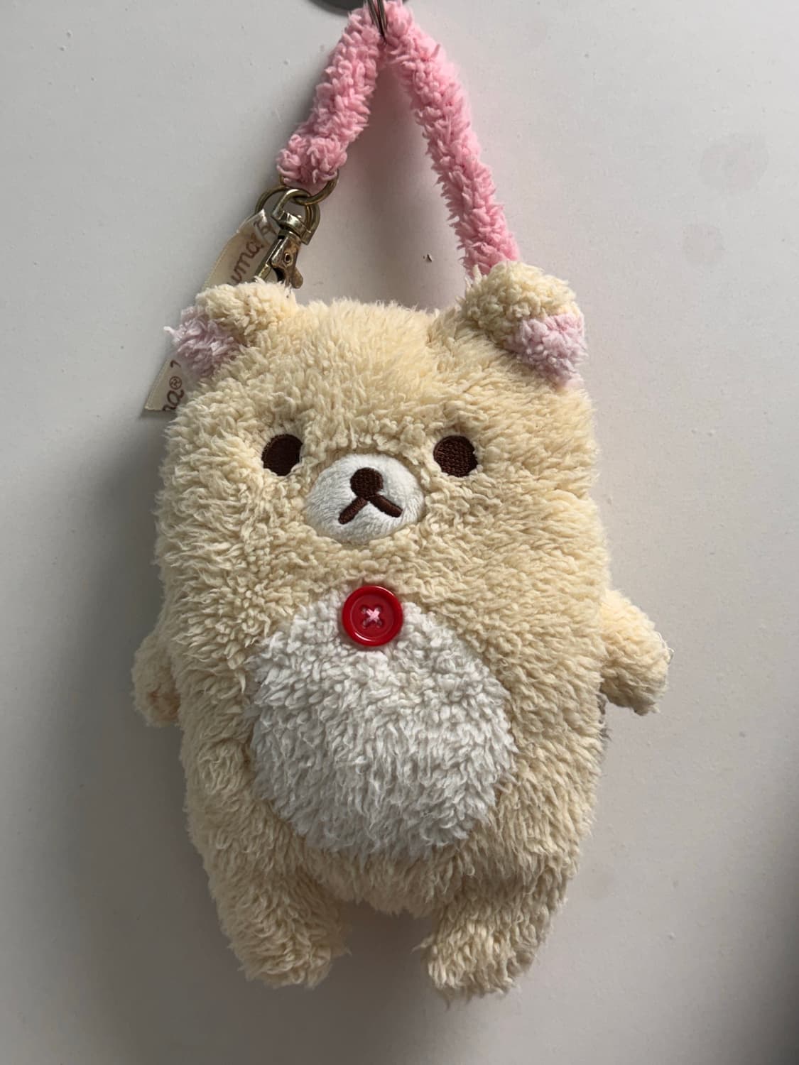 고전 코리락쿠마 스트랩파우치 동전지갑 인형 쿠지피규어가챠마스코트필통키링 상품이미지3