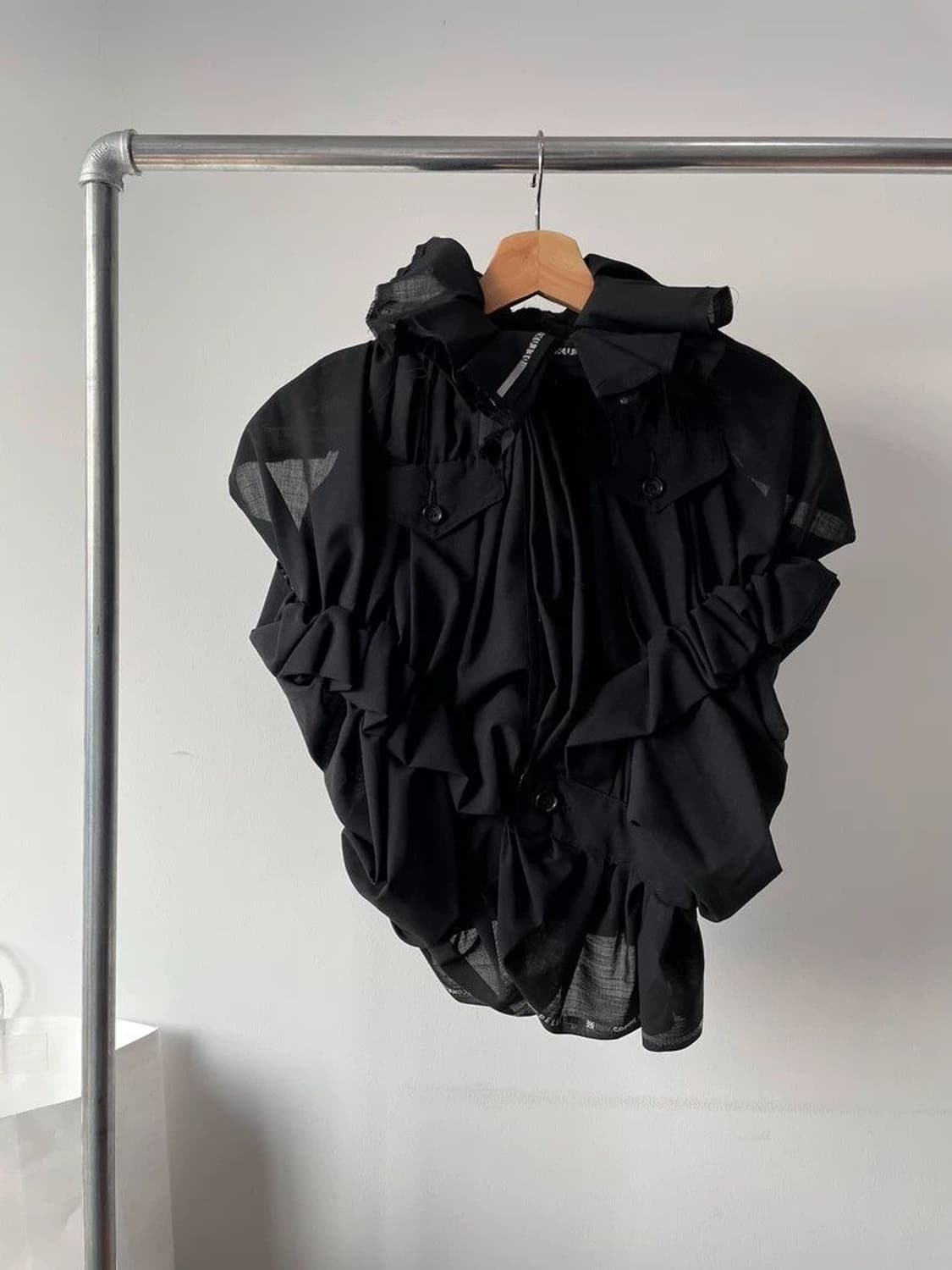 꼼데가르송 메인라인 2006ss 셔링 탑 상품이미지1