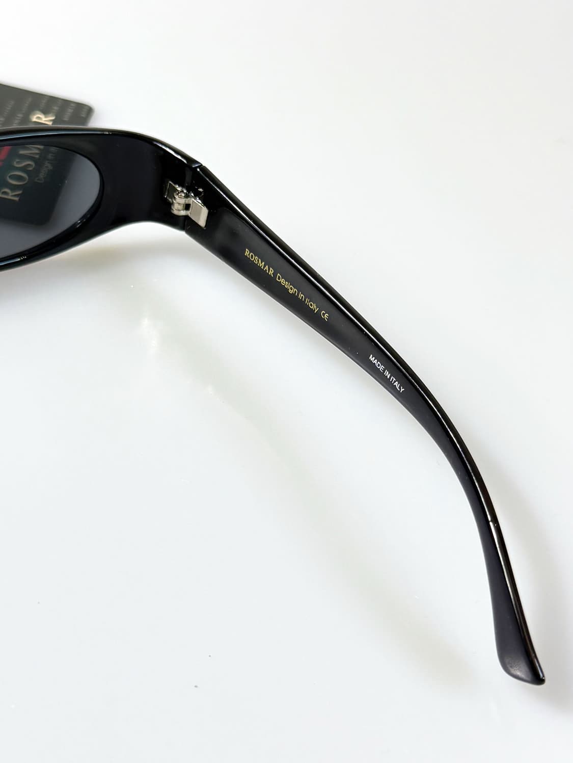 90s ROSMAR 블랙 랩어라운드 프레임 빈티지 선글라스 상품이미지6