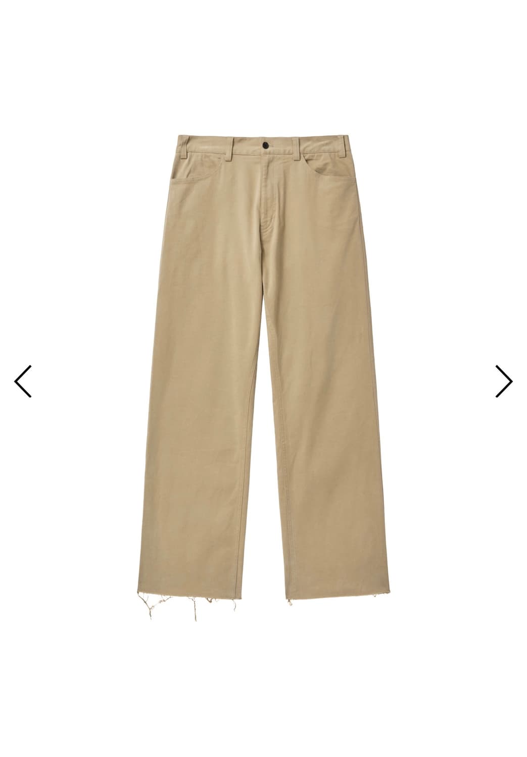 A.ta 피치드 플레어 팬츠 베이지 (M➡️L 교환) 상품이미지1