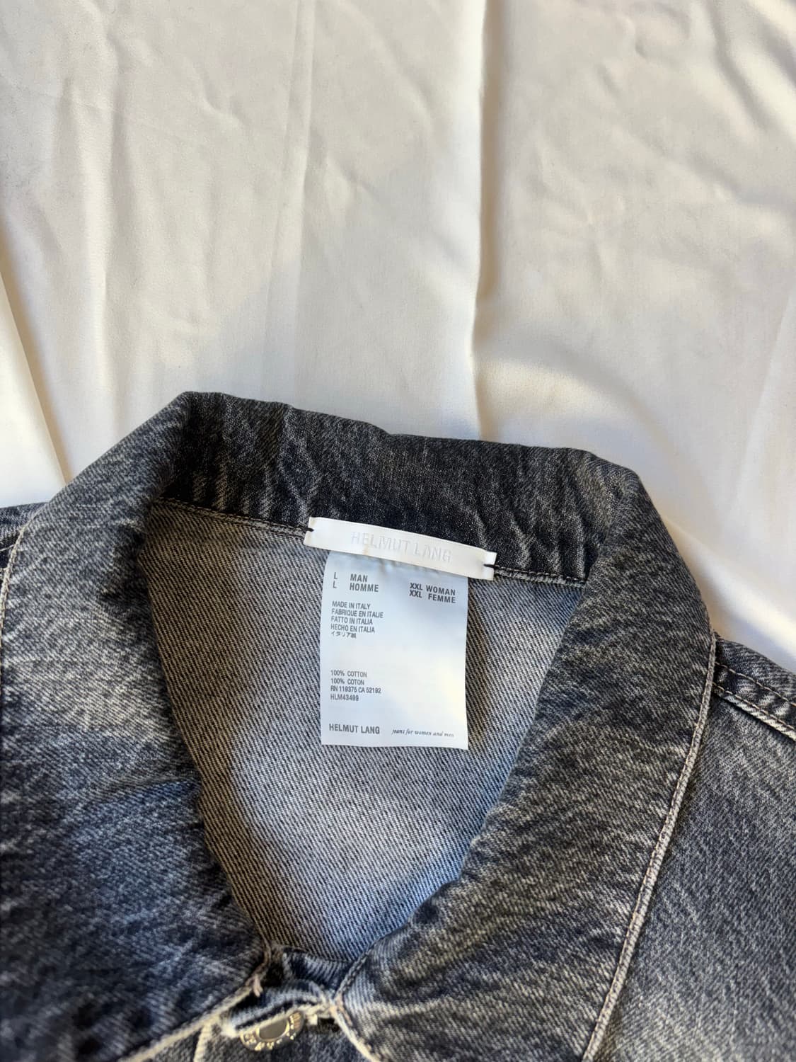 Helmut Lang Denim 자켓 상품이미지5