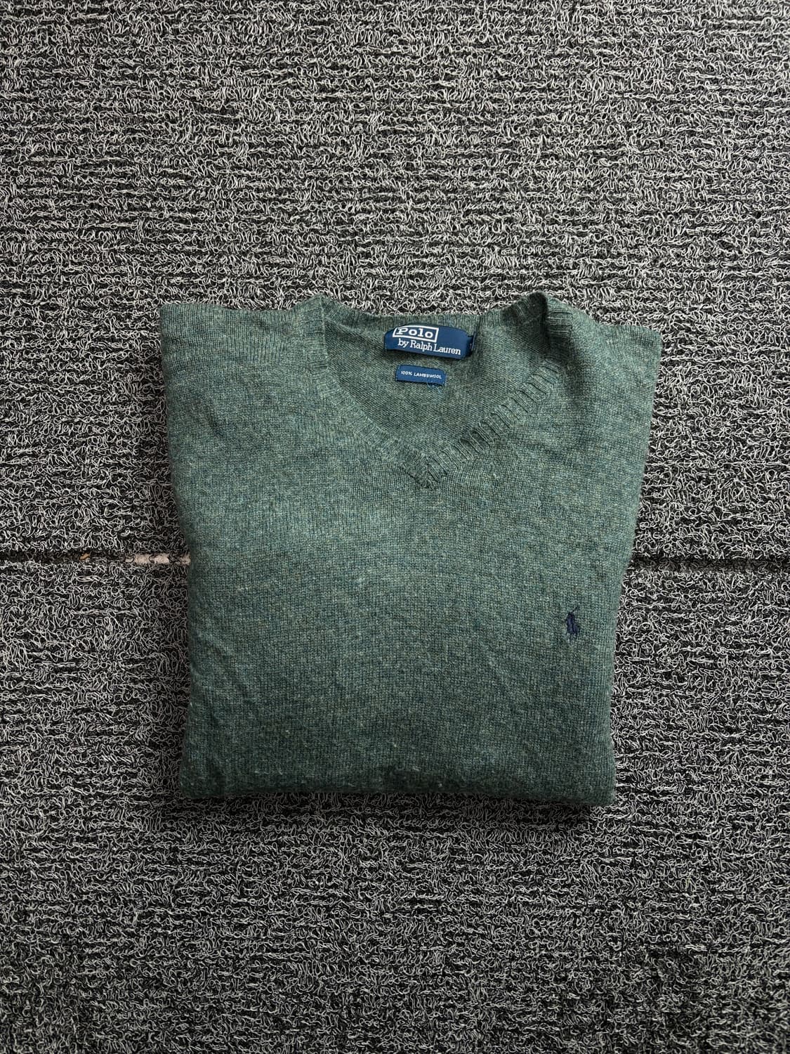 폴로 랄프로렌 아카이브 램스 울 브이넥 스웨터 2415 상품이미지1