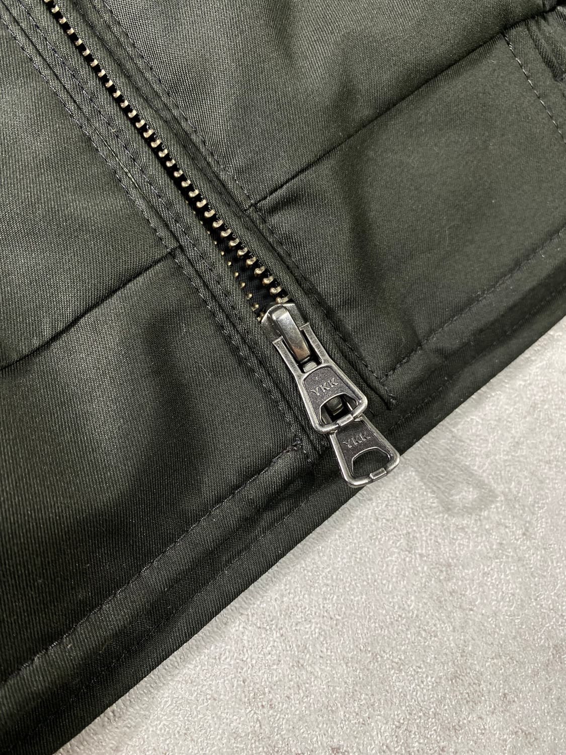 [M] INSILENCE 인사일런스 재팬 패브릭 투웨이 해링턴 자켓 상품이미지5