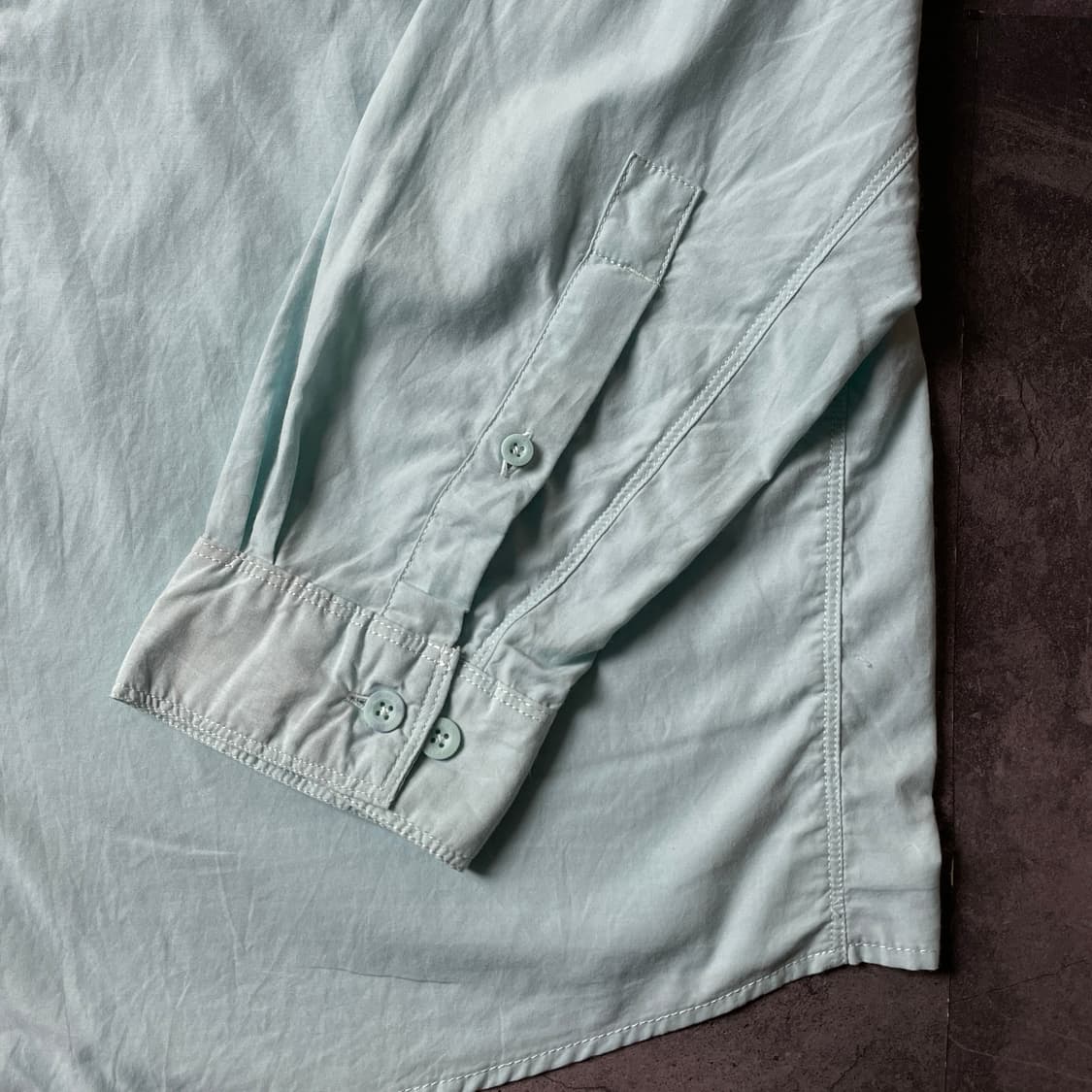 THE NORTH FACE 노스페이스 빈티지 민트 코튼 셔츠 A00513 상품이미지5