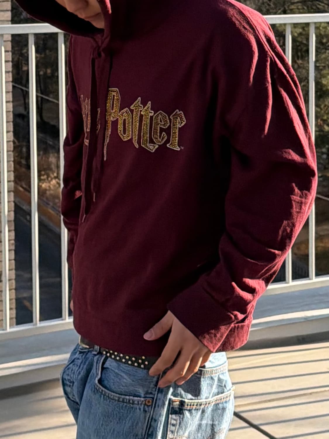 빈티지 Harry Potter 후드티 상품이미지2