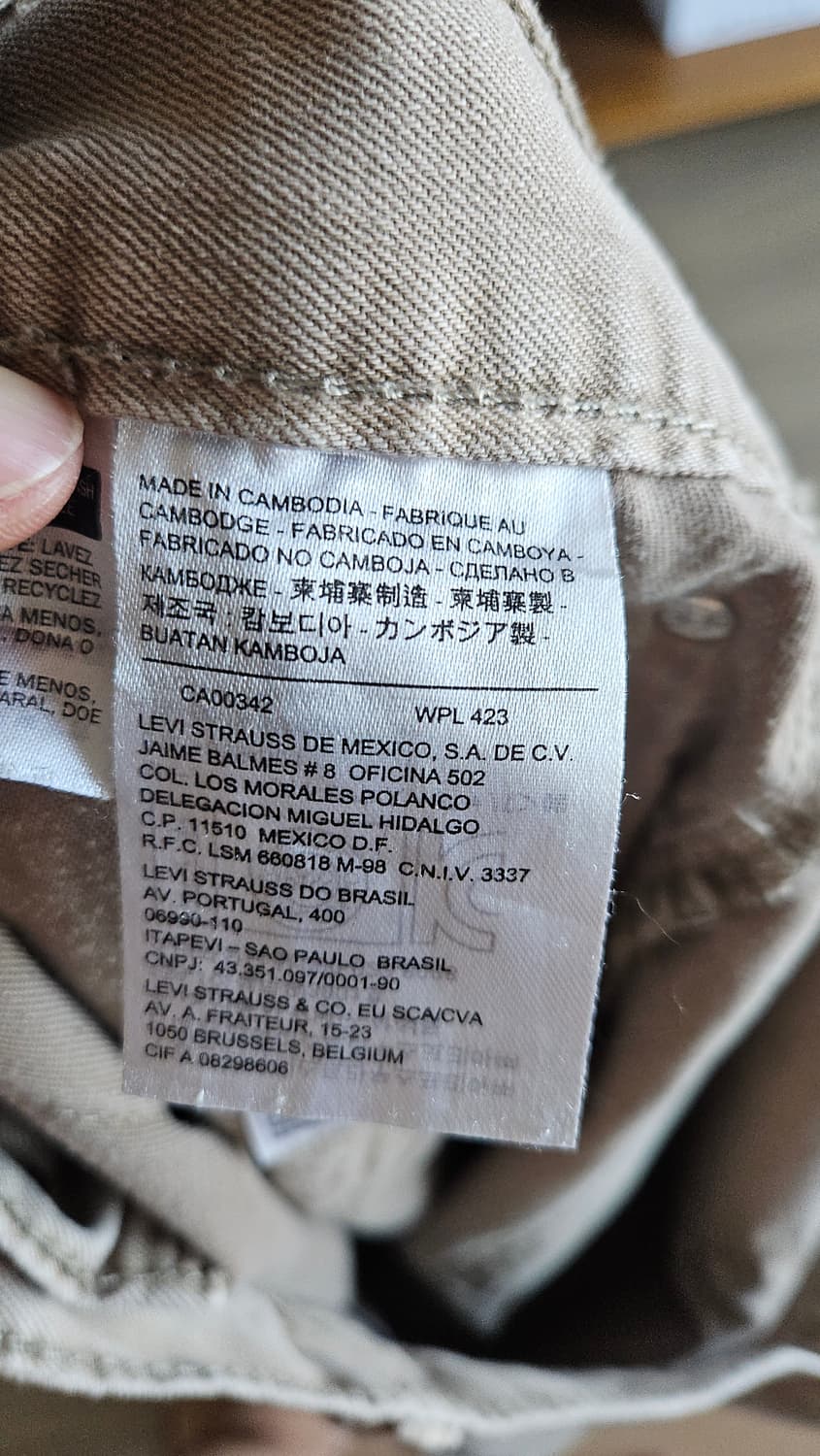 리바이스 514 (04514-0245) 스트레이트핏 상품이미지5