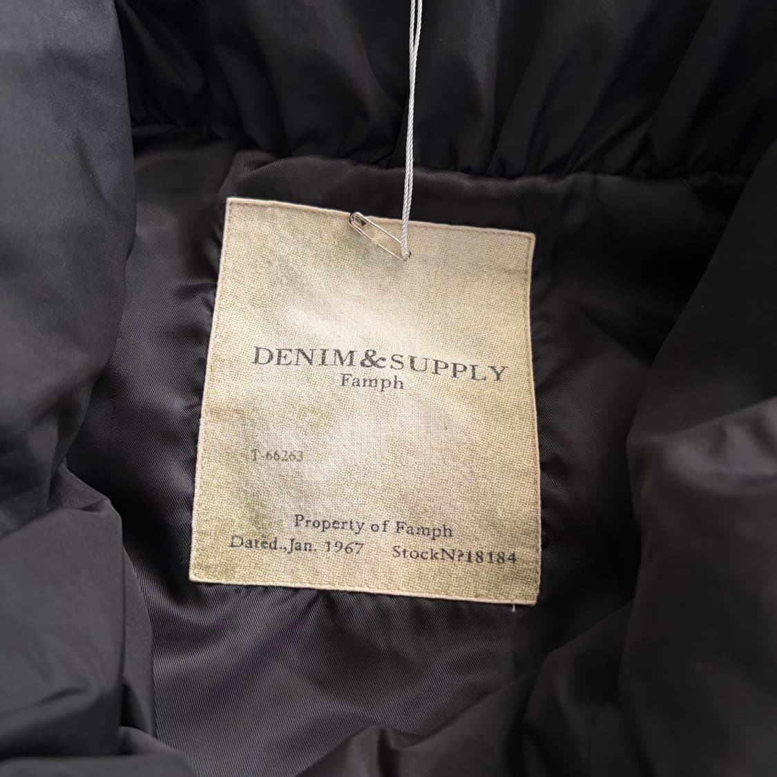 데님 앤 서플라이 빈티지 구스다운 패딩 L 상품이미지5