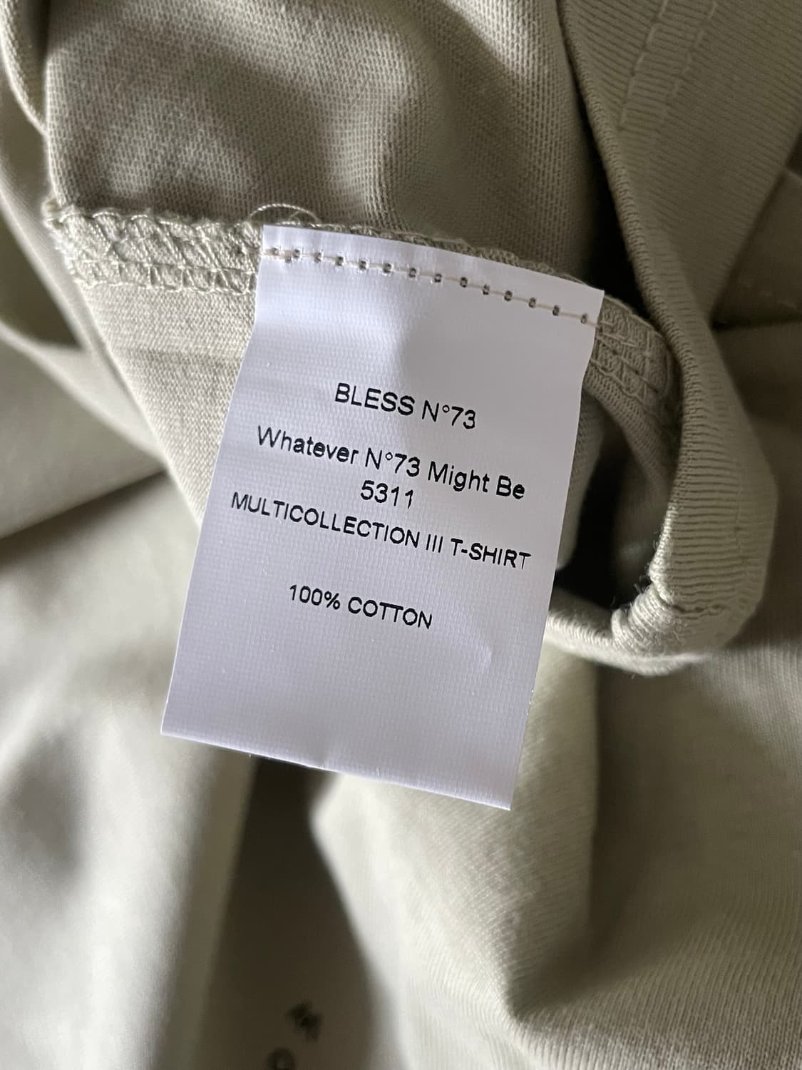 BLESS 블레스 멀티컬렉션 III 티셔츠 L 새상품 상품이미지6