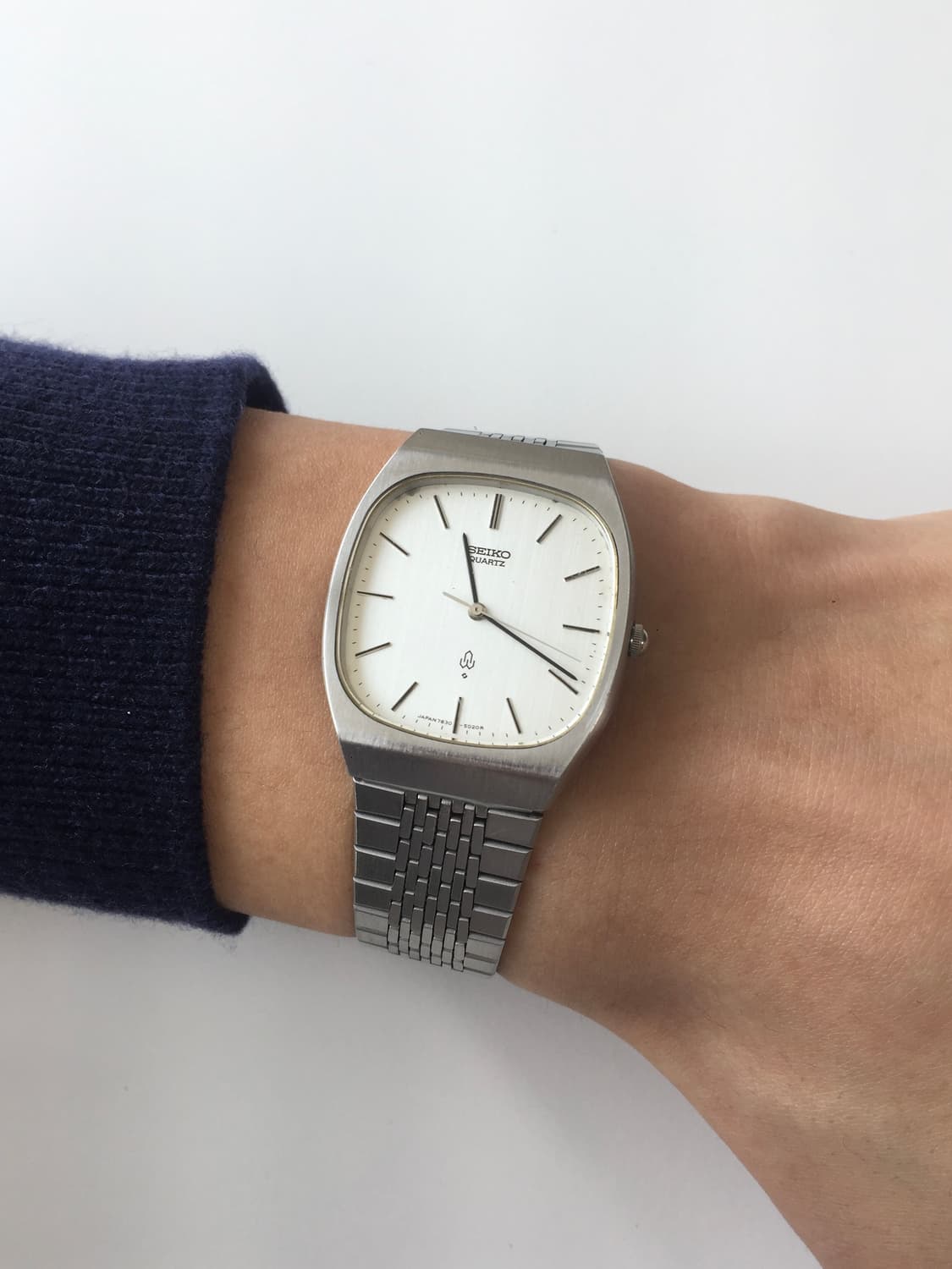 70s seiko chariot square silver dial 상품이미지6