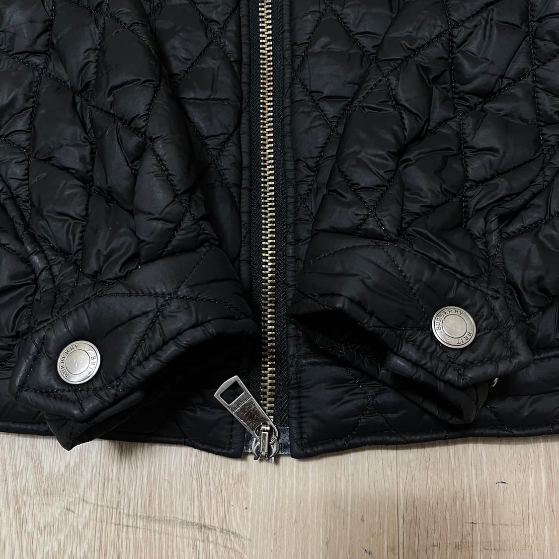 버버리 브릿 노바체크 퀼팅 자켓 XXL 상품이미지7
