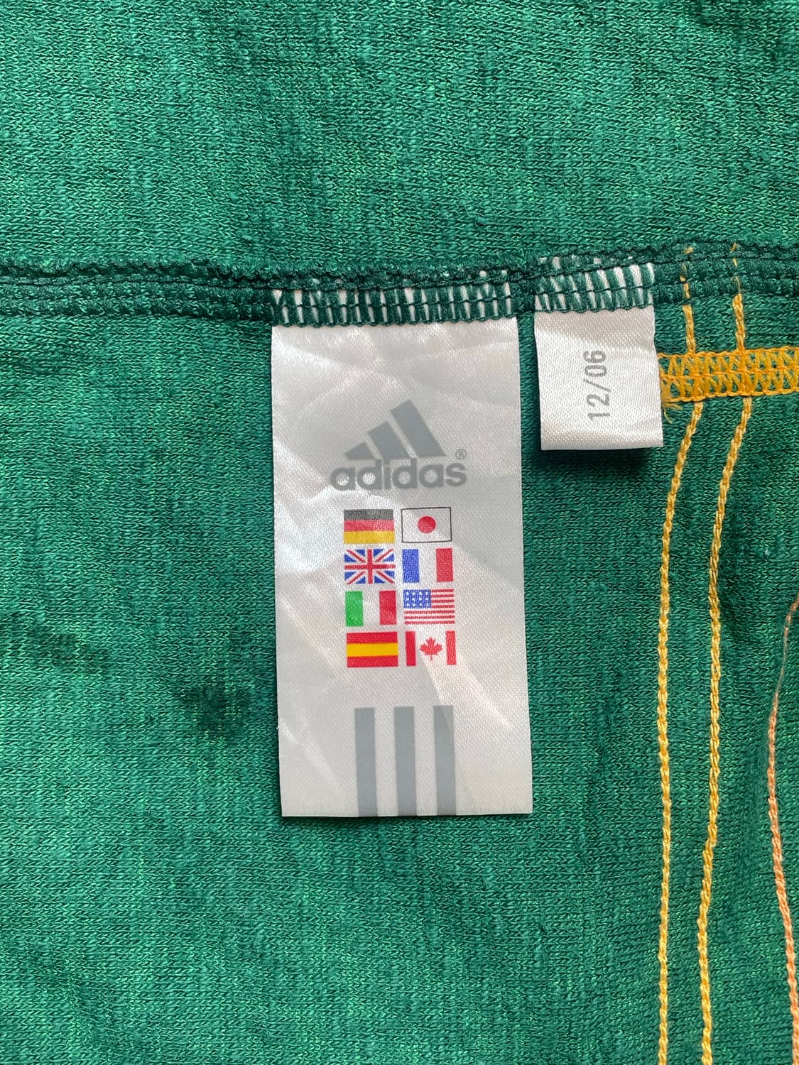 00’s 아디다스 반팔 후드집업  상품이미지8