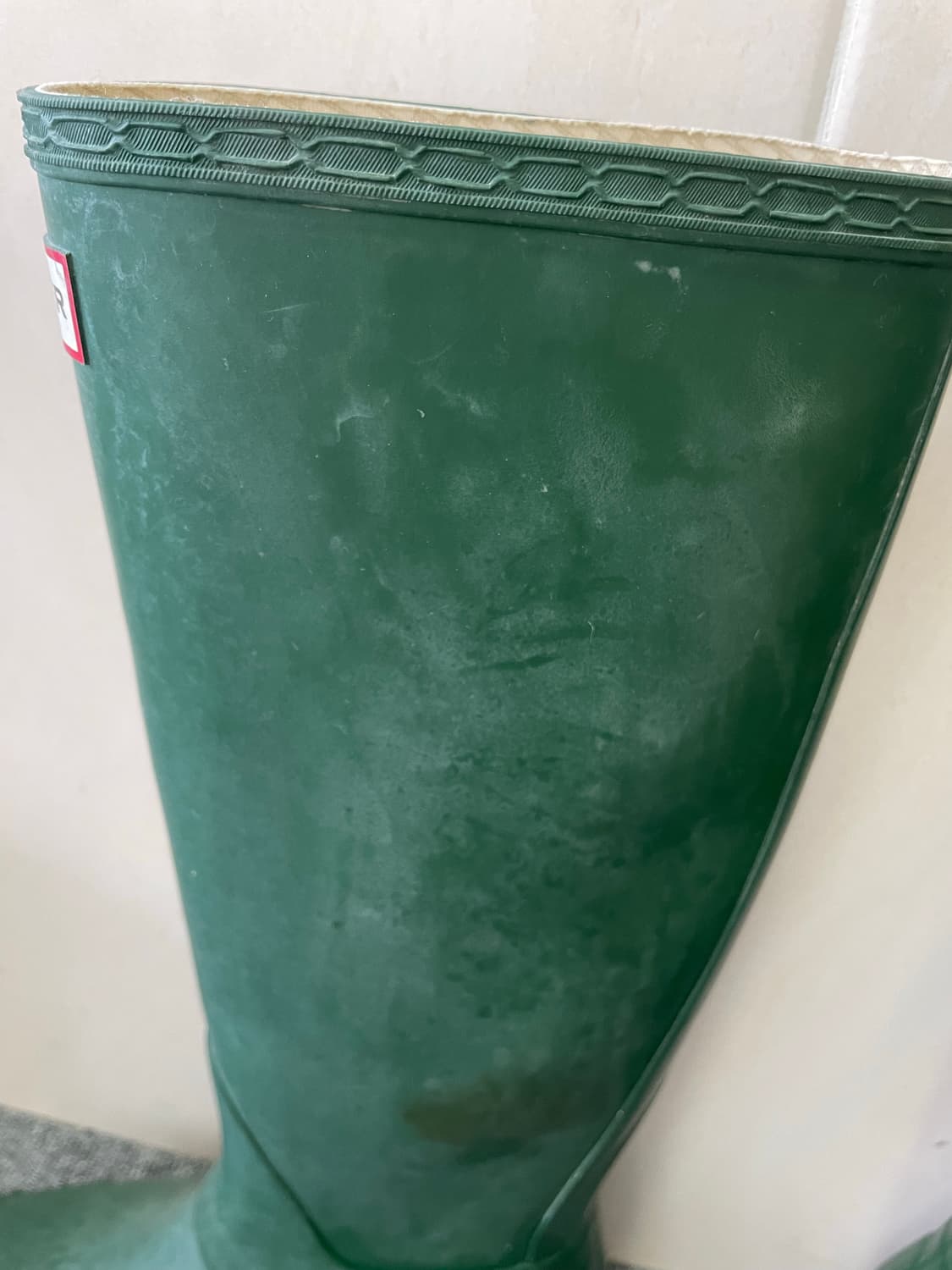 헌터 레인부츠 롱 부츠 그린 헌터부츠 230 상품이미지8