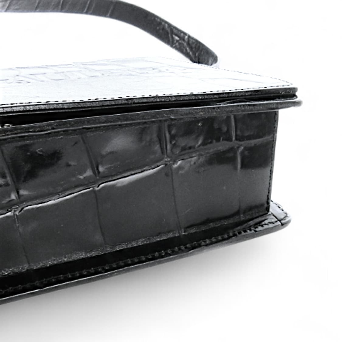 장폴고티에 악어 형압 가죽 숄더백 상품이미지3