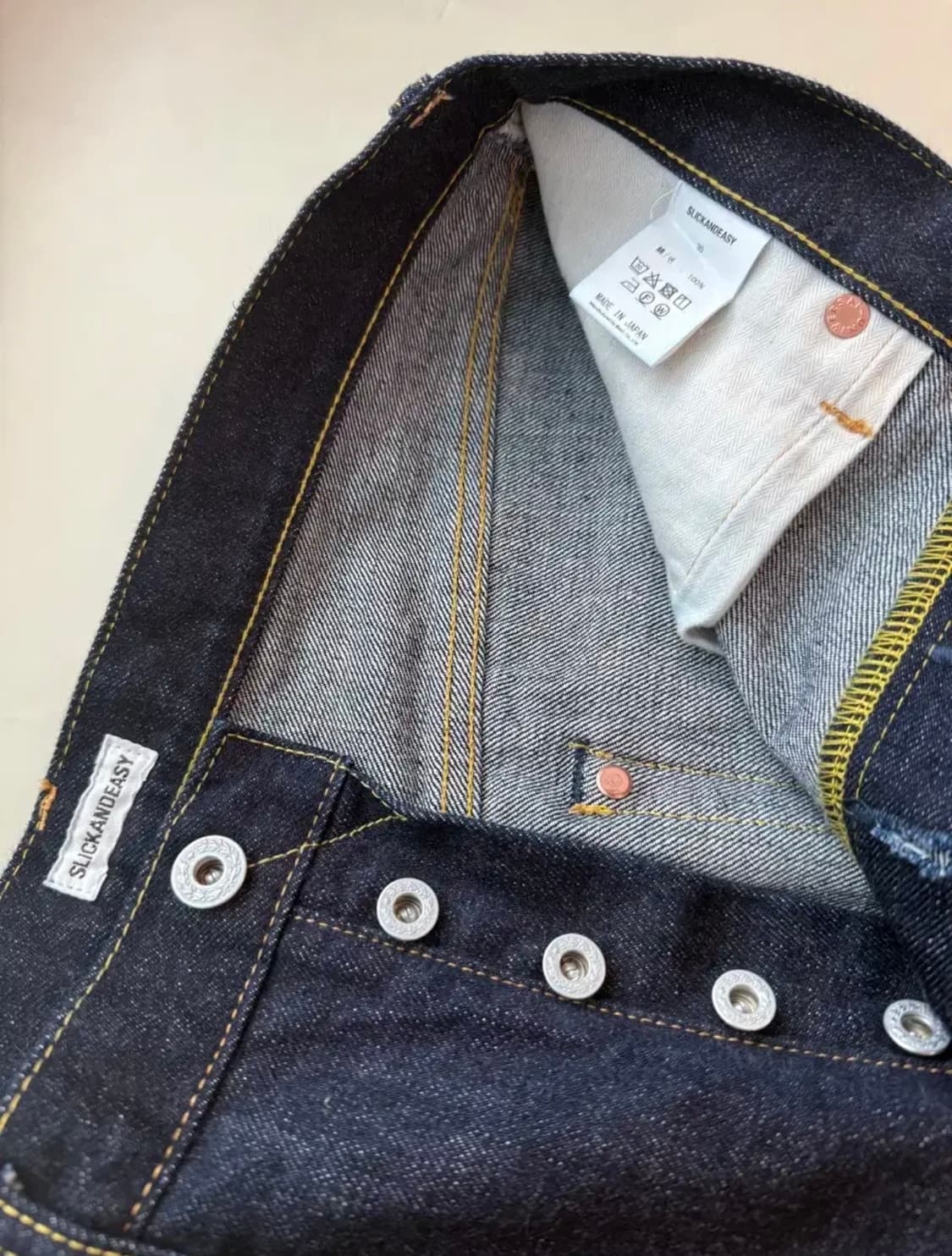 어데케이드 슬릭앤이지 우동 셀비지 데님 1.2 30사이즈 상품이미지4