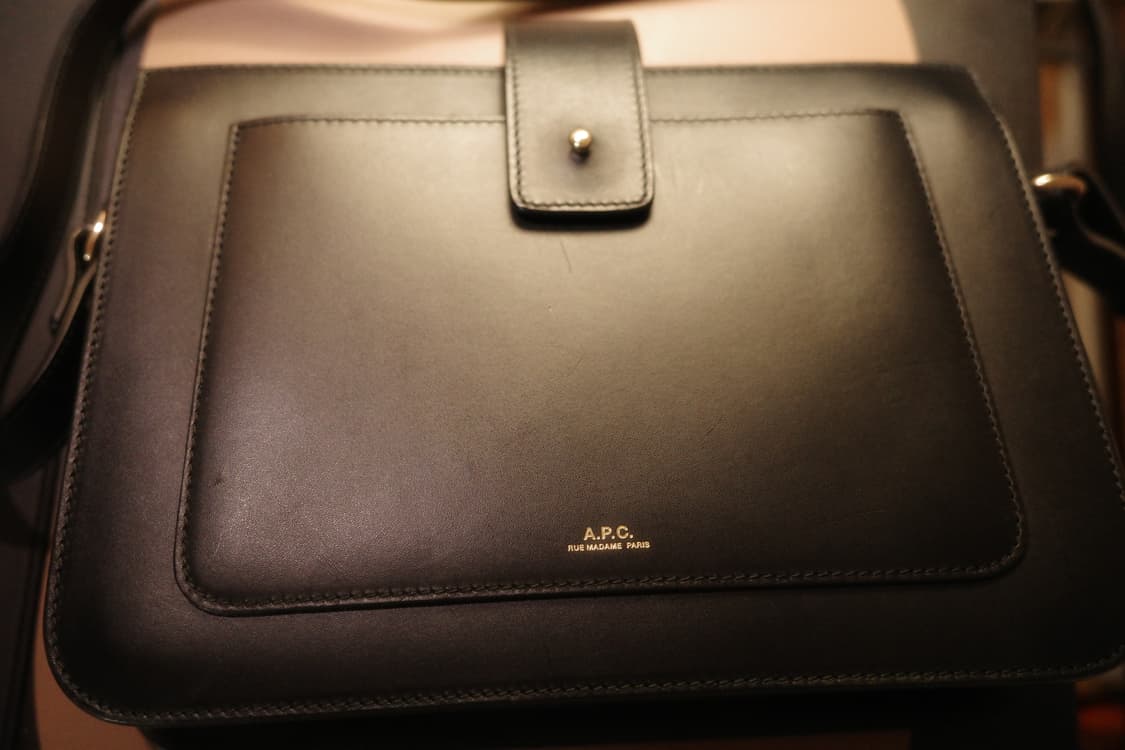 A.P.C. 아페쎄 알반백 블랙 상품이미지6