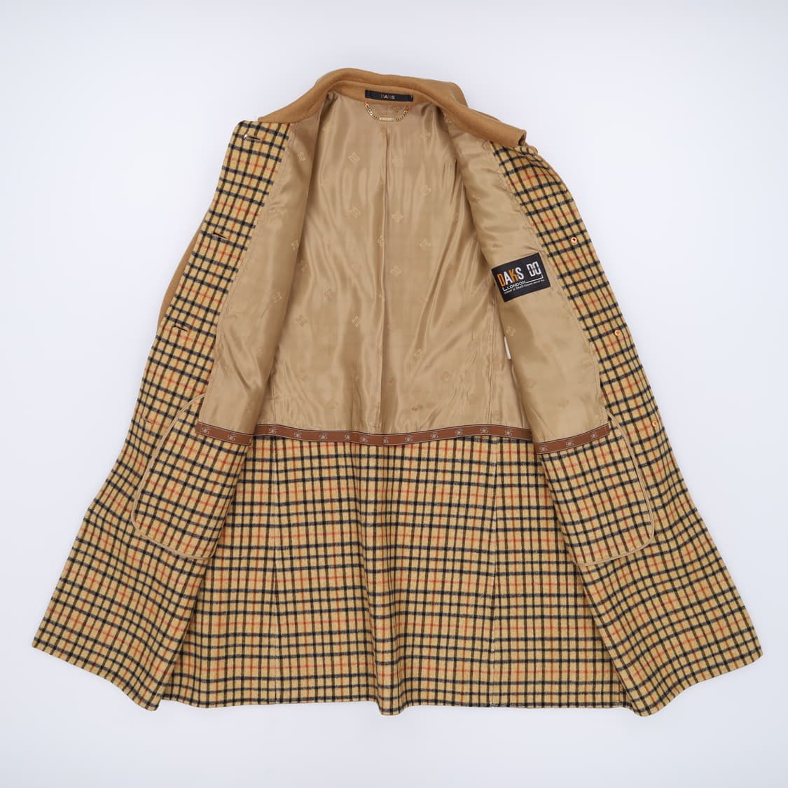 실측확인 닥스 런던 핸드메이드 싱글 코트 4267 상품이미지3