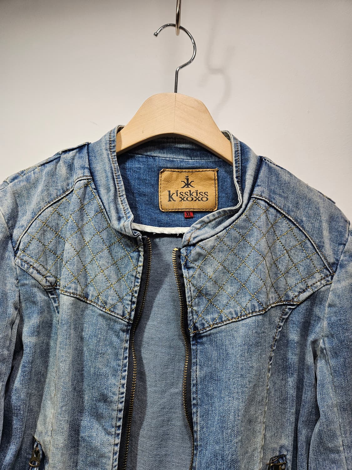 키스키스 빈티지 청자켓  상품이미지2