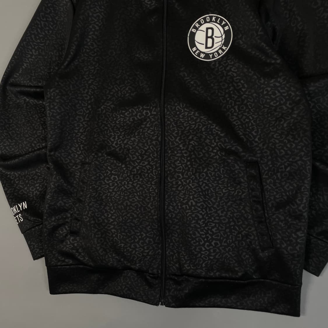 NBA 브루클린 뉴욕 트랙탑 져지 블랙 L [091704] 상품이미지6