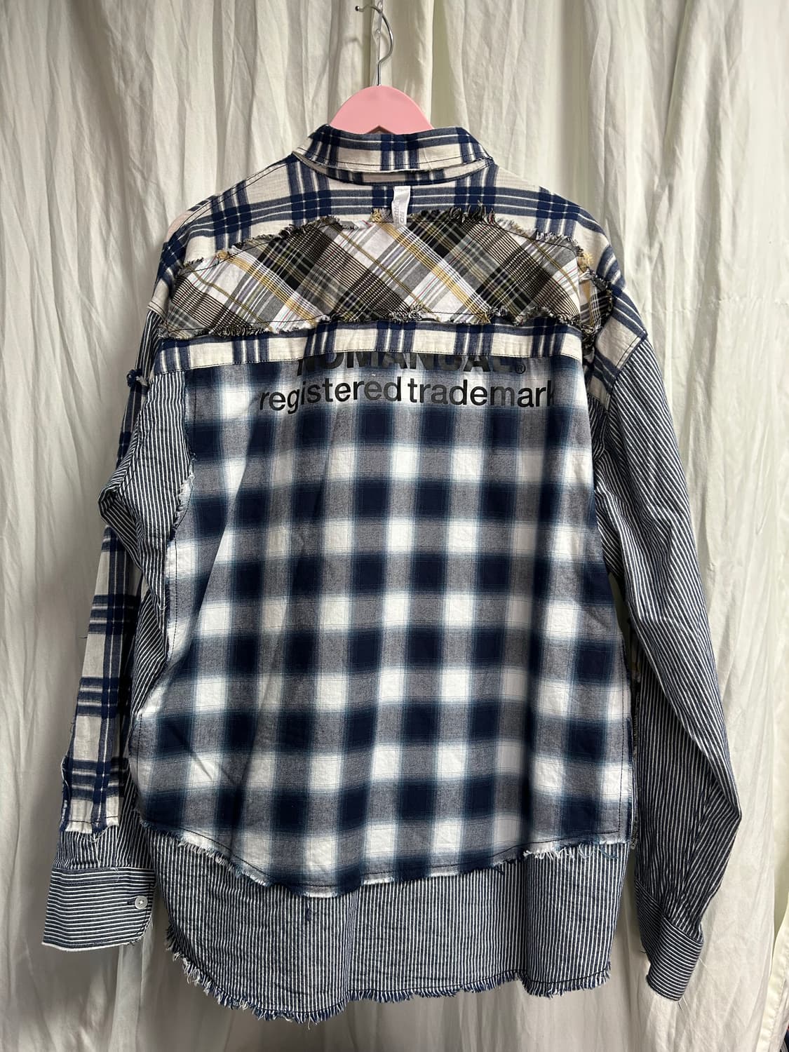 노매뉴얼 체크셔츠  상품이미지1