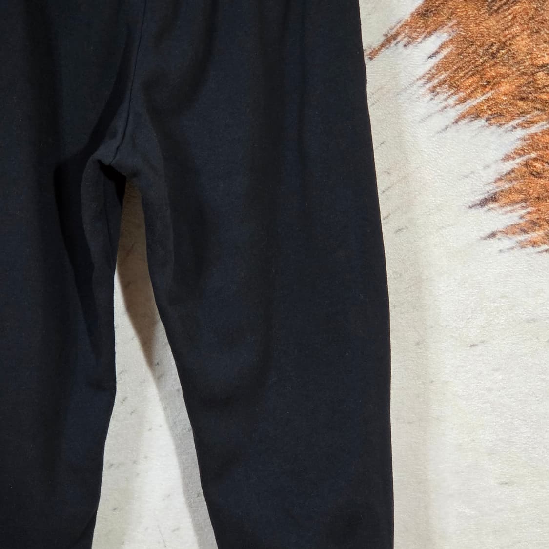 나이키 스우시 블랙 코튼 약기모 조거 팬츠 상품이미지6