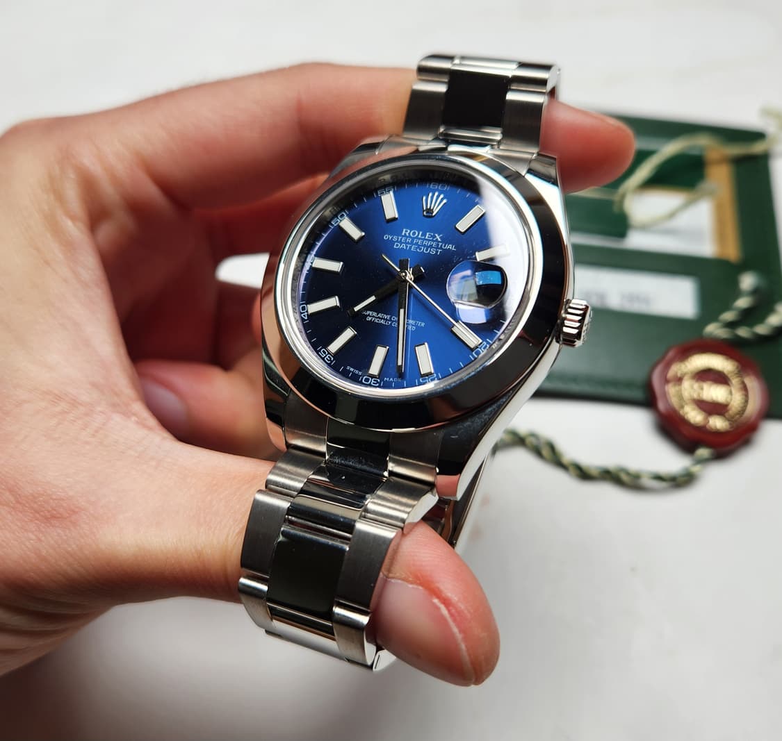 롤렉스 데이저스트 오이스터 퍼페츄얼 116300 청판 41mm 풀셋 상품이미지4