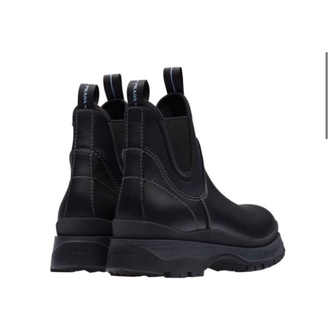 Prada 18Fw 첼시부츠 37size 상품이미지7