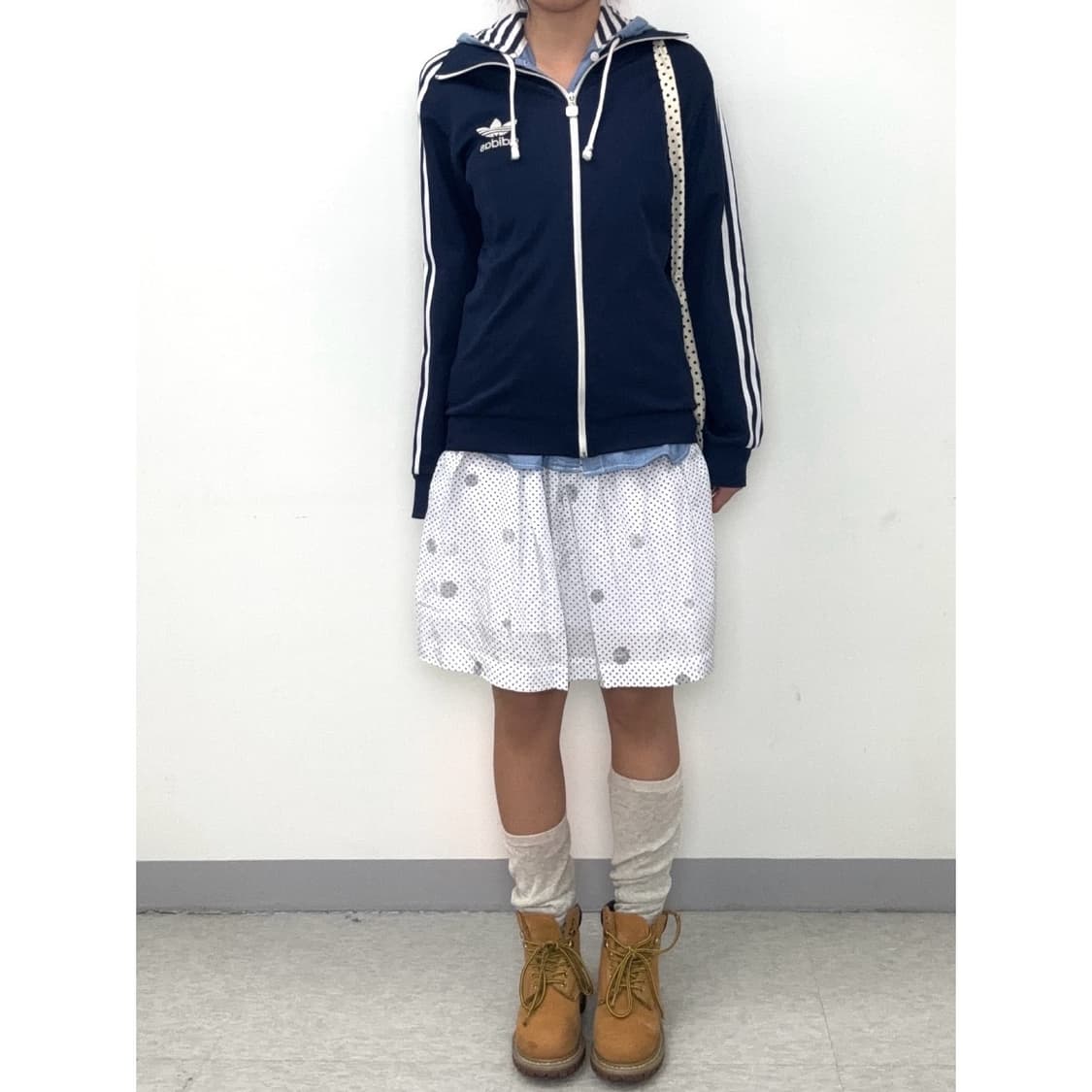 빈티지 아디다스 네이비 트랙탑 져지 상품이미지2