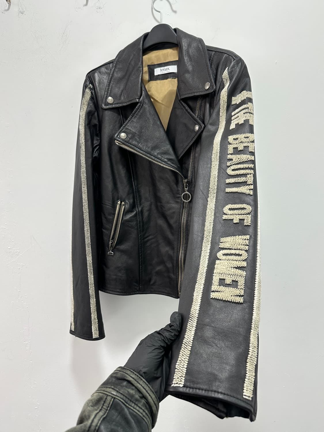 ITALY TENAX vera pelle leather fur arms  상품이미지7