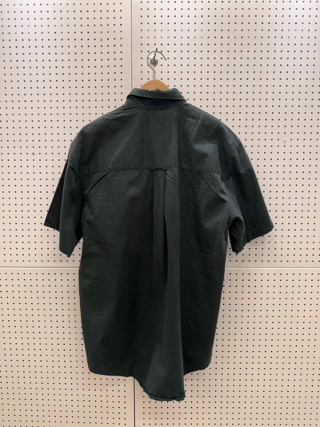 칼하트 버튼다운 반팔 워크 셔츠 카키 U1349 상품이미지3