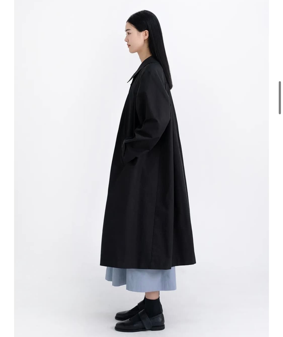 유노이아 플리츠 애니 트렌치코트 상품이미지2