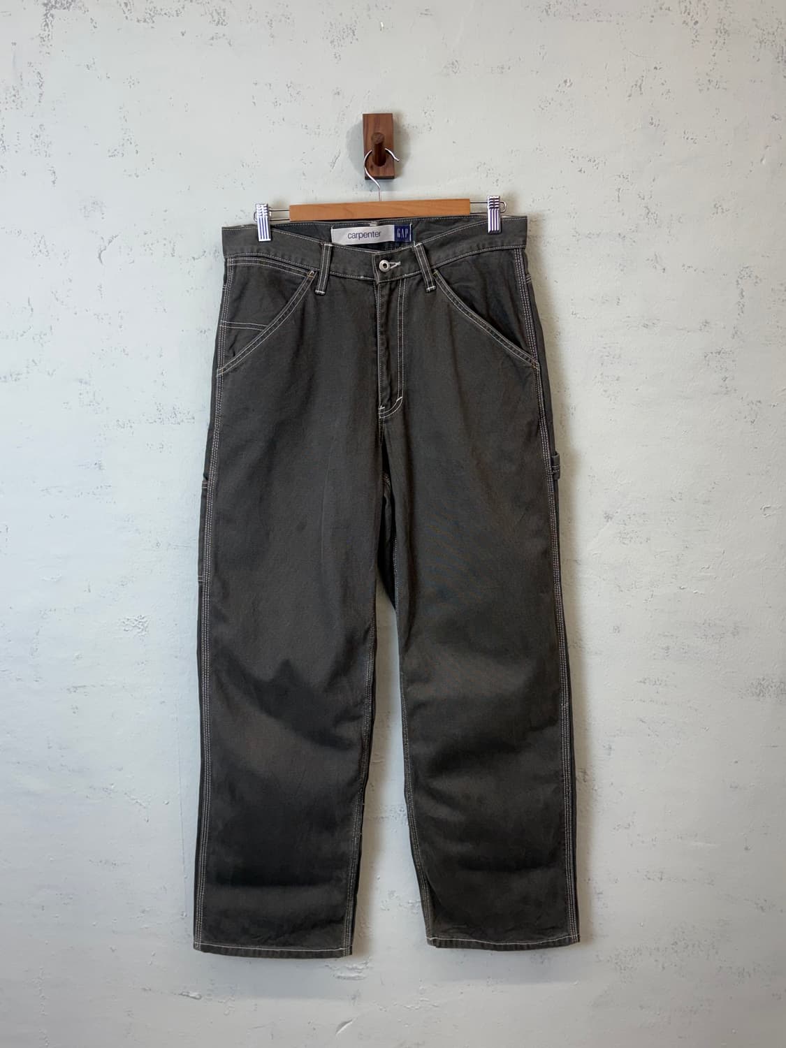 GAP 갭 JPN 빈티지 데님 카펜터 팬츠 카키 상품이미지1