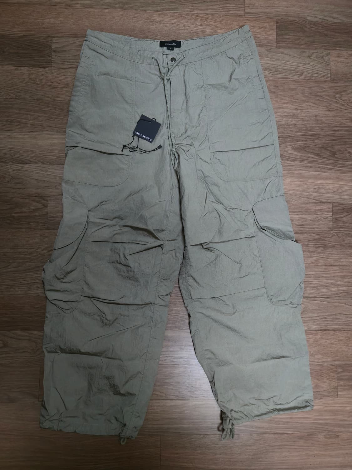 엔타이어 스튜디오 freight 카고팬츠 sage L 상품이미지2