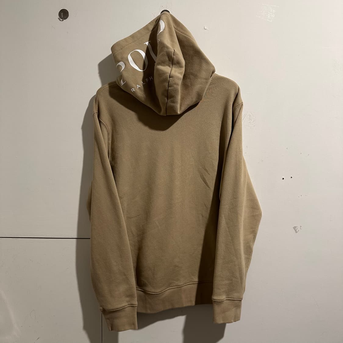 폴로 랄프로렌 베이지 후드티 상품이미지5