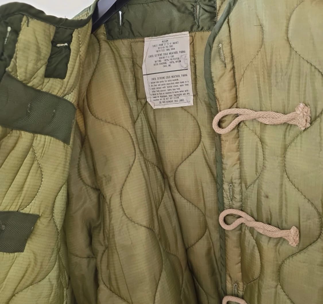 R13 리워크 토글 라이너 퀼팅 자켓 상품이미지5