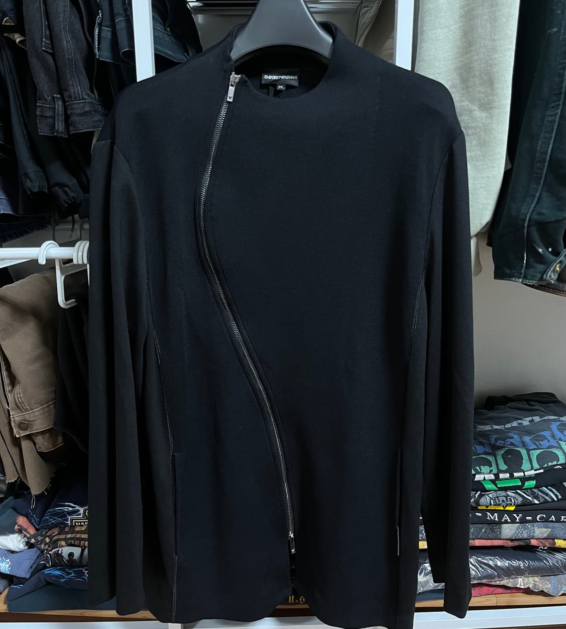 Armani Asymmetric zipper Jacket 상품이미지1
