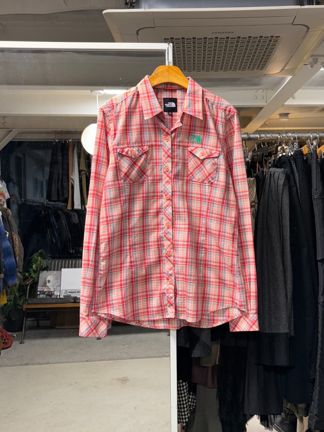 노스페이스 마드라스 체크 셔츠 상품이미지1