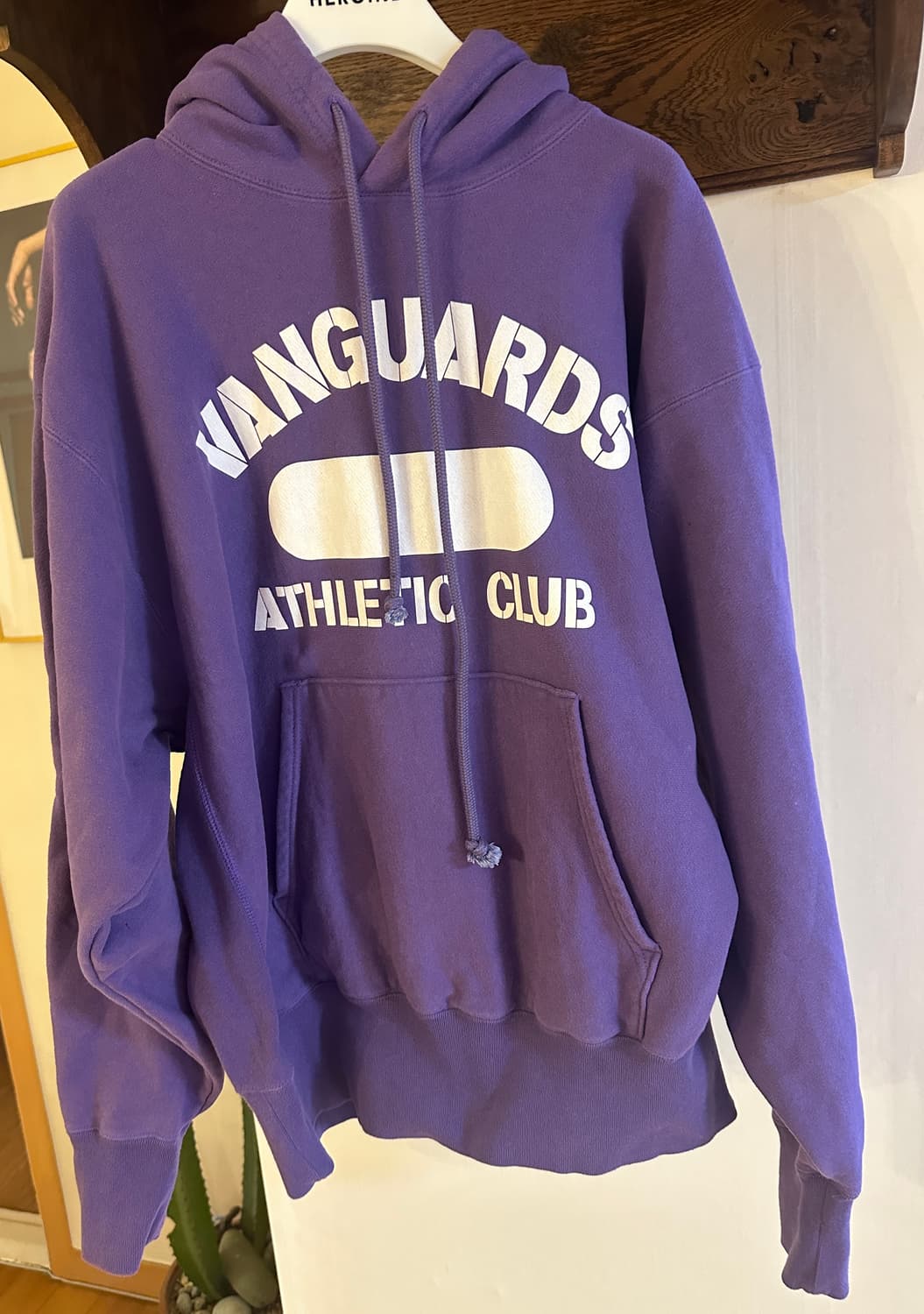 인스크리어 VAN ✖️Inscrire 퍼플 후드티 (S) 상품이미지6